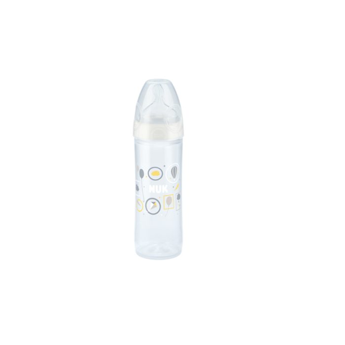 NUK ΜΠΙΜΠΕΡΟ ΠΛΑΣΤ.ΣΙΛ.New Classic 250ml M2 6-18