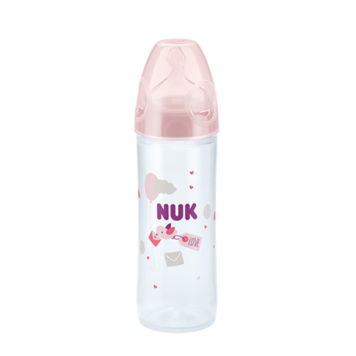 NUK ΜΠΙΜΠΕΡΟ ΠΛΑΣΤ.ΣΙΛ.New Classic 250ml M2 6-18